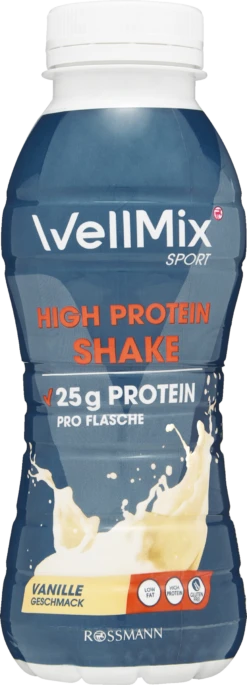High Protein Shake Vanille Geschmack