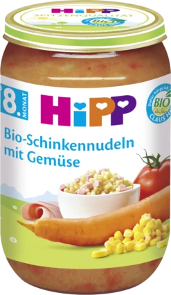 Hipp Bio Menü Bio-Schinkennudeln Mit Gemüse