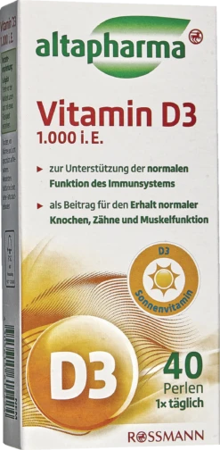 Vitamin D3 1.000 I.E.