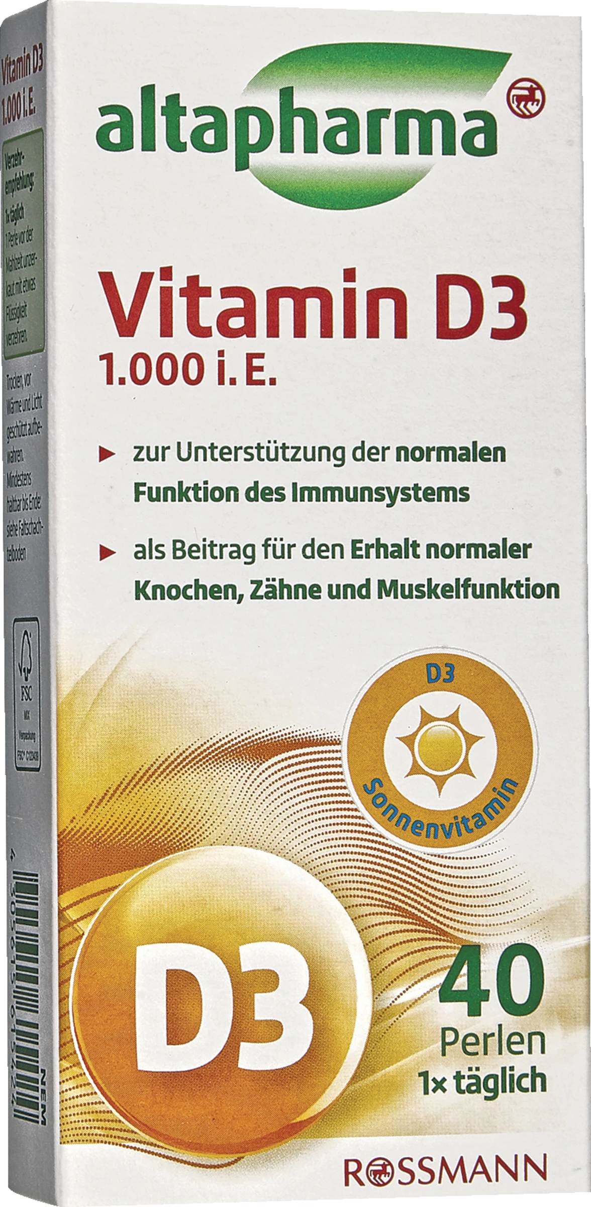 Vitamin D3 1.000 i.E.
