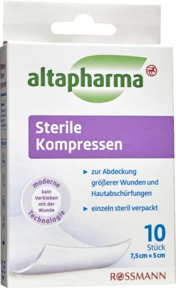 Sterile Kompressen 10 Stück