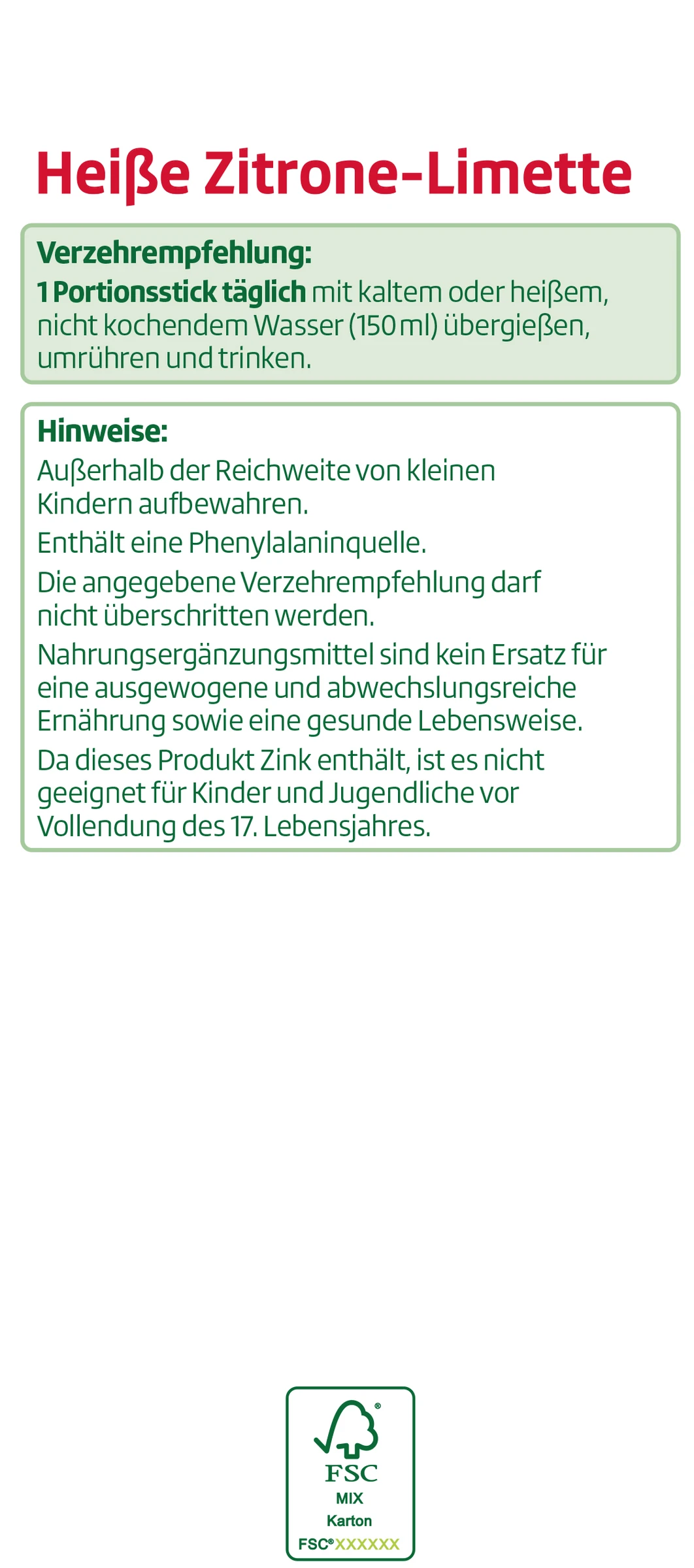 Heiße Zitrone-Limette