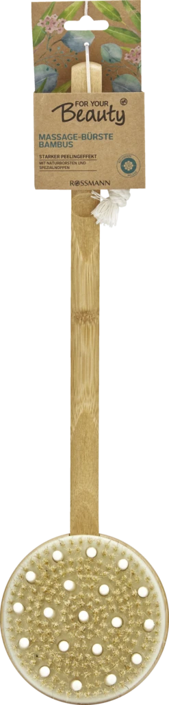 Massage-Bürste Bambus