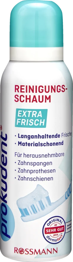 Gebissreinigungsschaum Extra Frisch