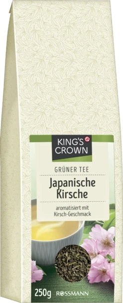 Grüner Tee Japanische Kirsche