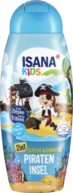 2in1 Dusche & Shampoo Pirateninsel