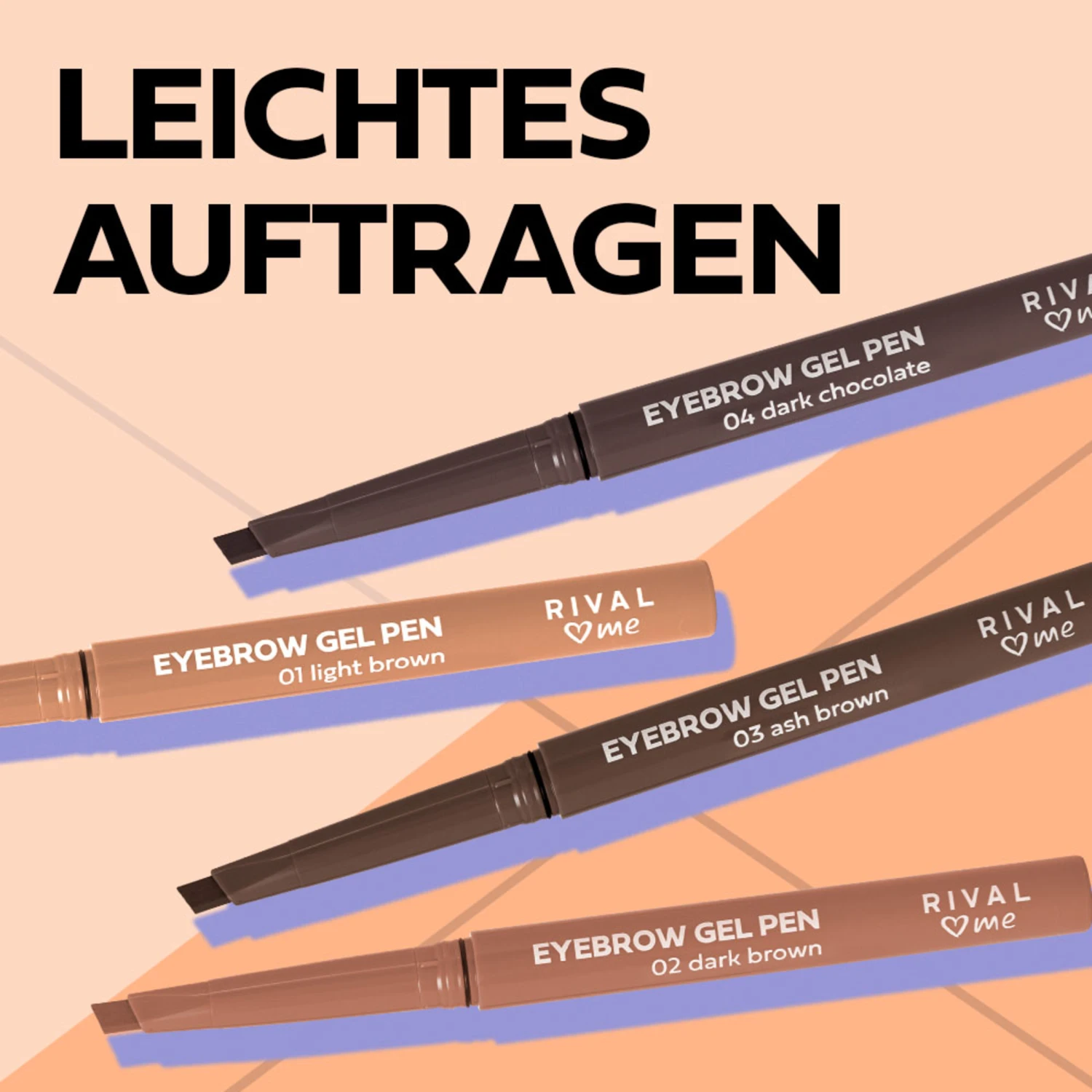 Eyebrow Gel Pencil 01 light brown