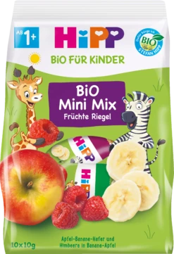 Hipp Bio Mini Mix Früchte Riegel