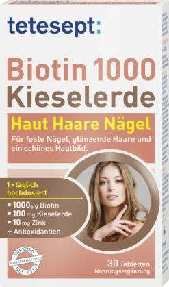 Biotin 1000 Kieselerde Tabletten