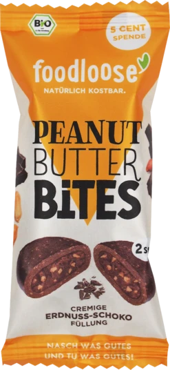 Bio Erdnuss-Schoko Peanut Butter Bites