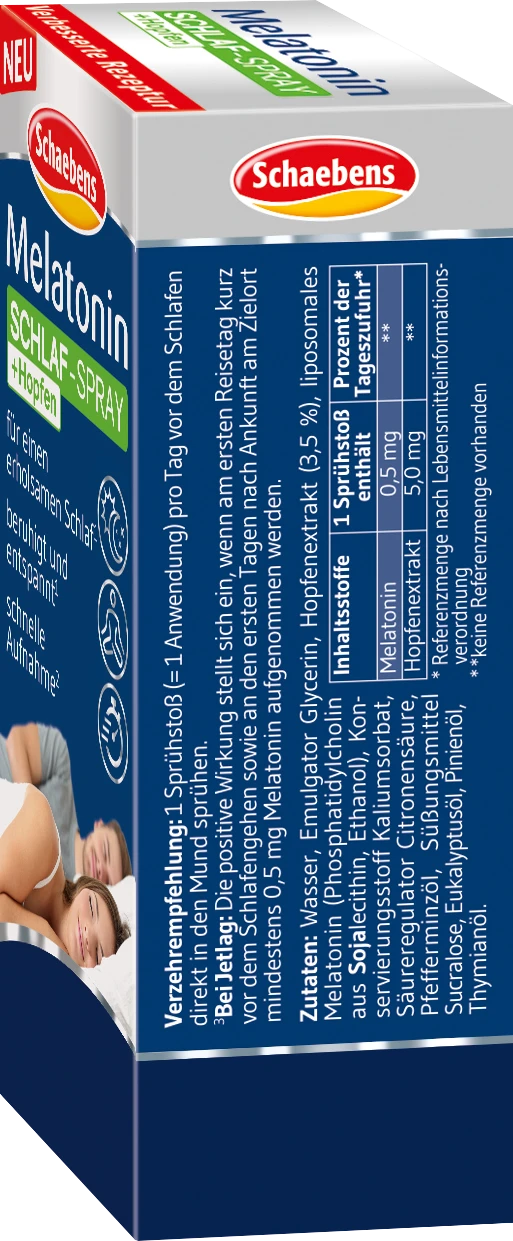 Melatonin Sofort-Spray Duo-Komplex