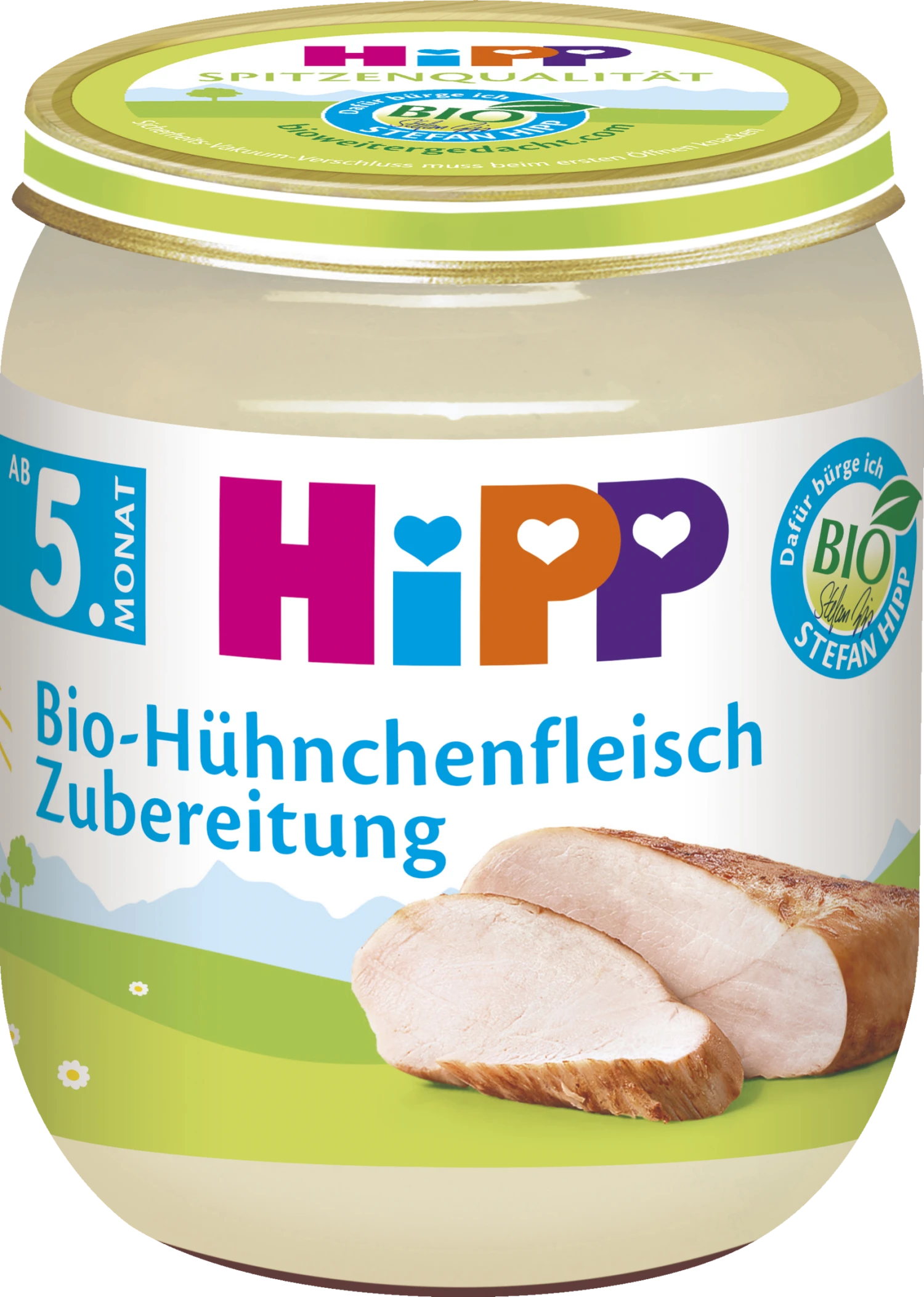 Bio-Hühnchenfleisch Zubereitung