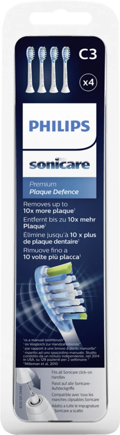 C3 Premium Plaque Defence Bürstenköpfe Weiß