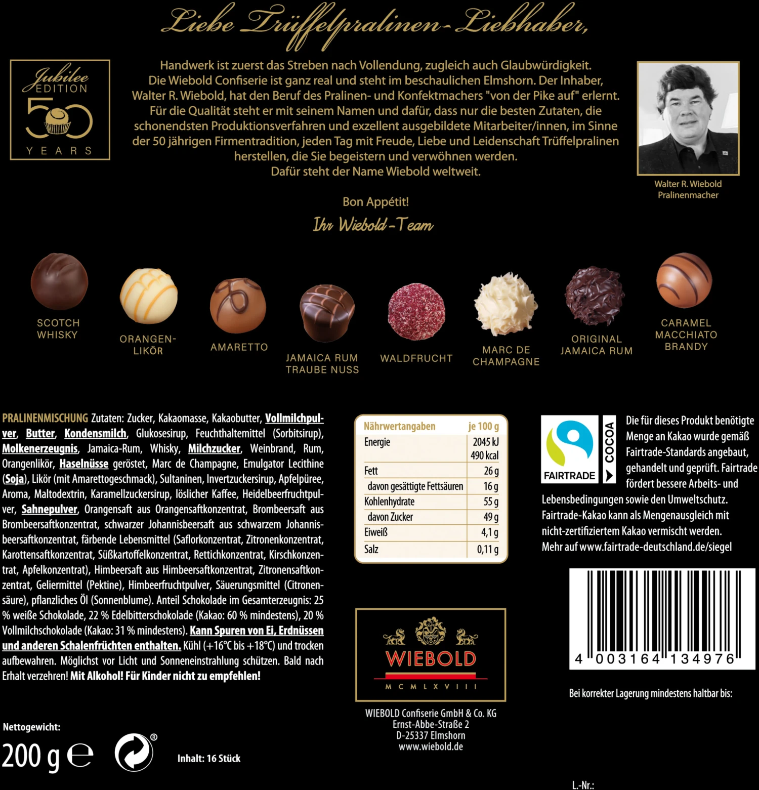 Meisterliche Confiserie Trüffel