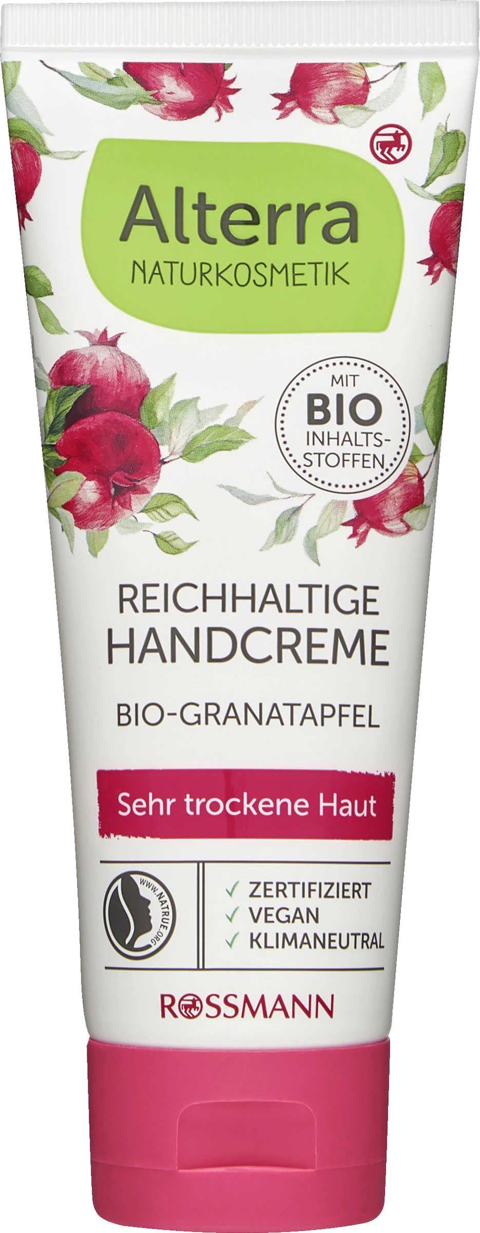 Reichhaltige Handcreme Bio-Granatapfel