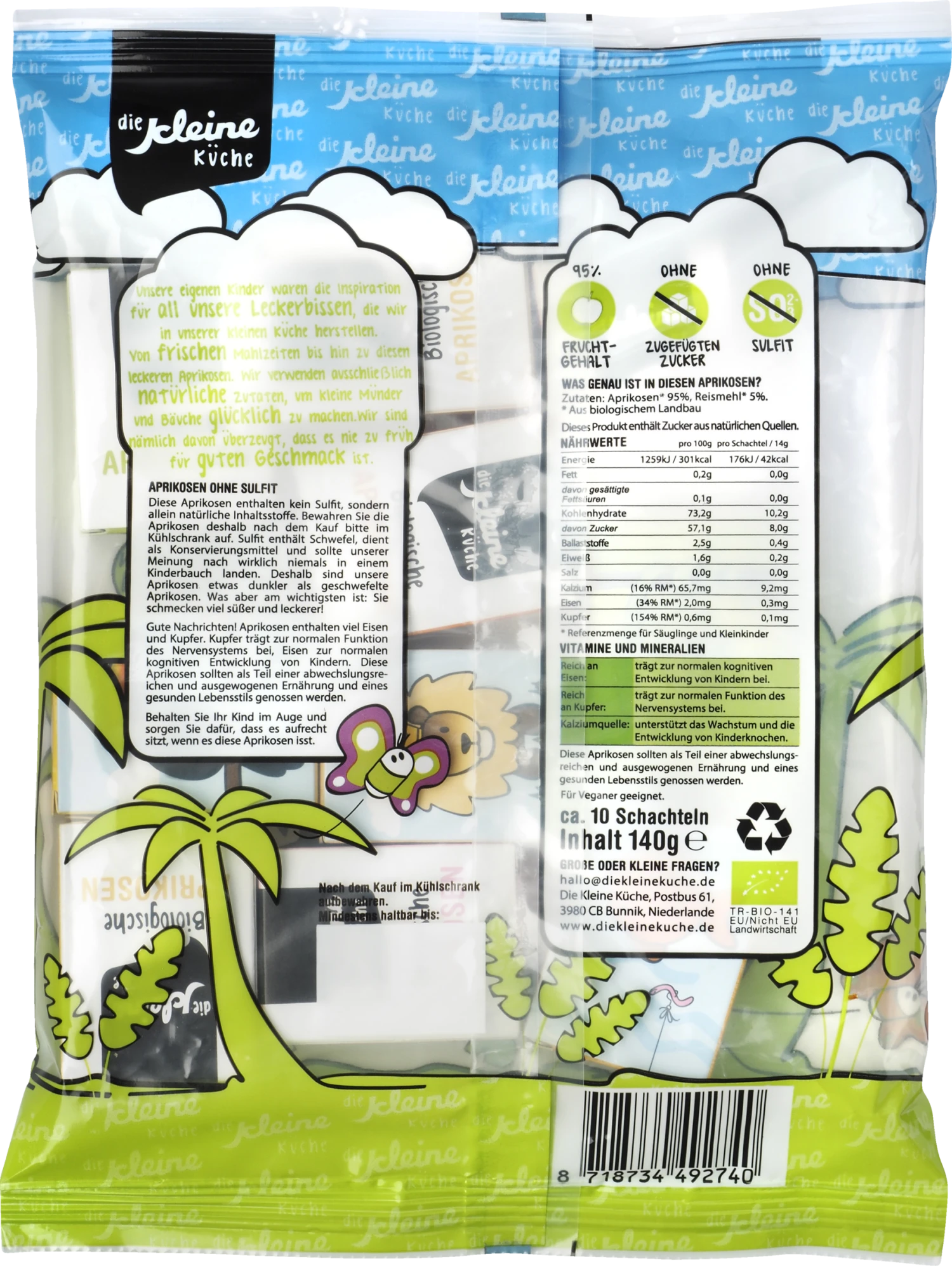 Biologische Aprikosen