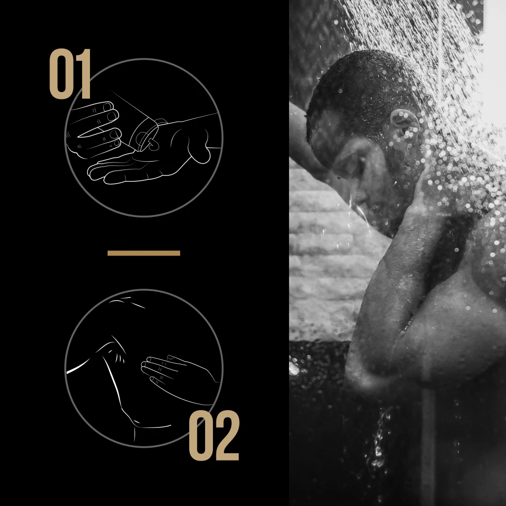 3-in-1 Duschgel & Shampoo Dark Temptation