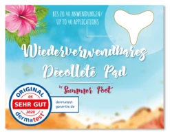 Wiederverwendbares Dekolleté Pad
