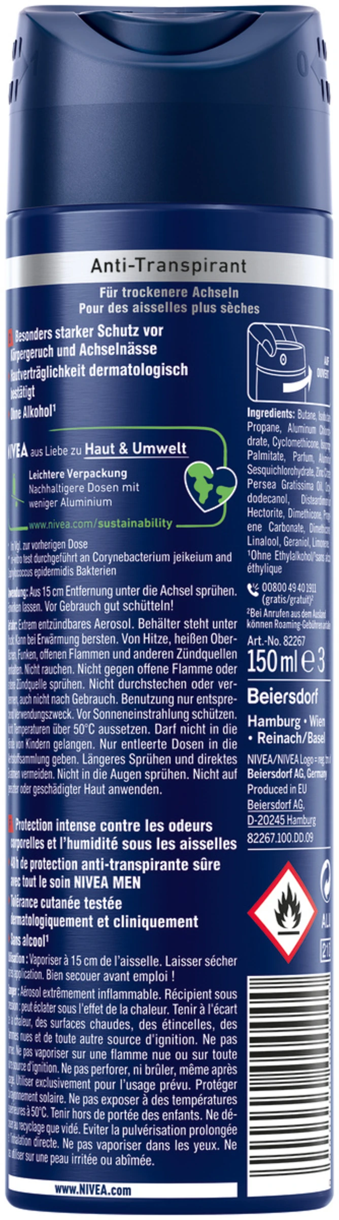 Anti-Transpirant Spray Dry Extreme