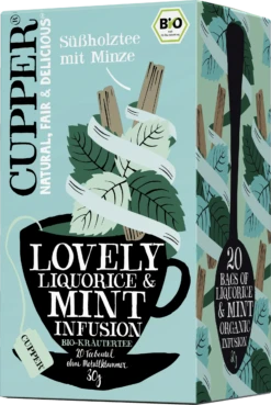 Bio Kräutertee Lovely Liquorice & Mint Infusion