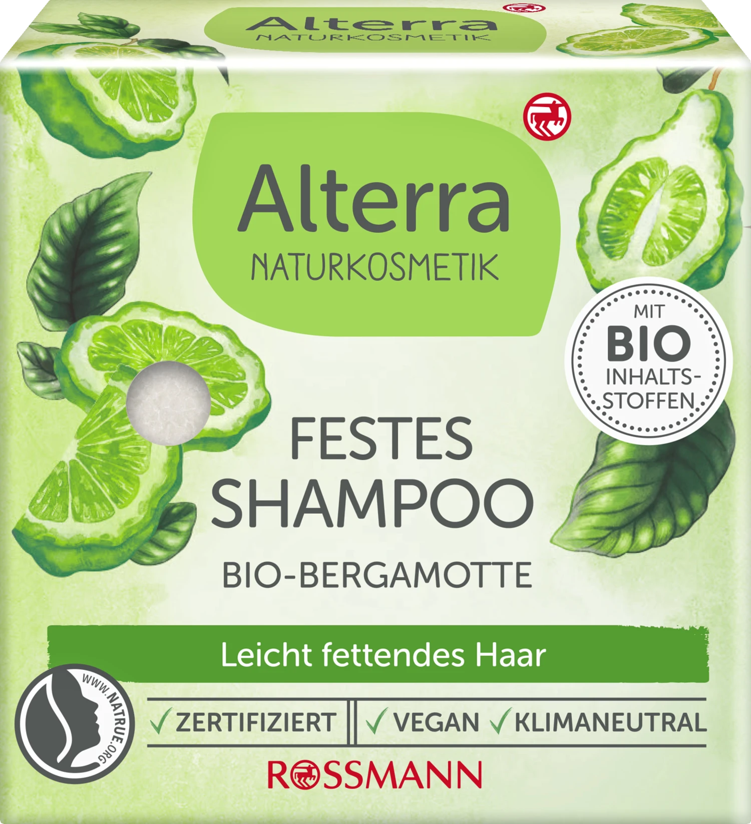 Festes Shampoo Bio-Bergamotte & Bio-Olive