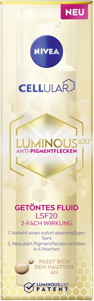 Cellular Luminous 630 Anti Pigmentflecken Getöntes Fluid LSF 20