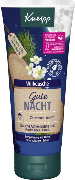 Wirkdusche Gute Nacht