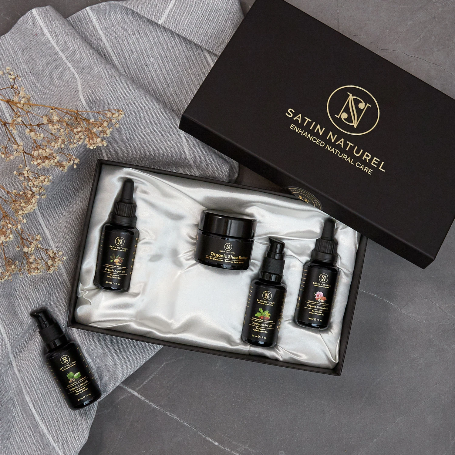 Natürliches Bio Körperpflegeset