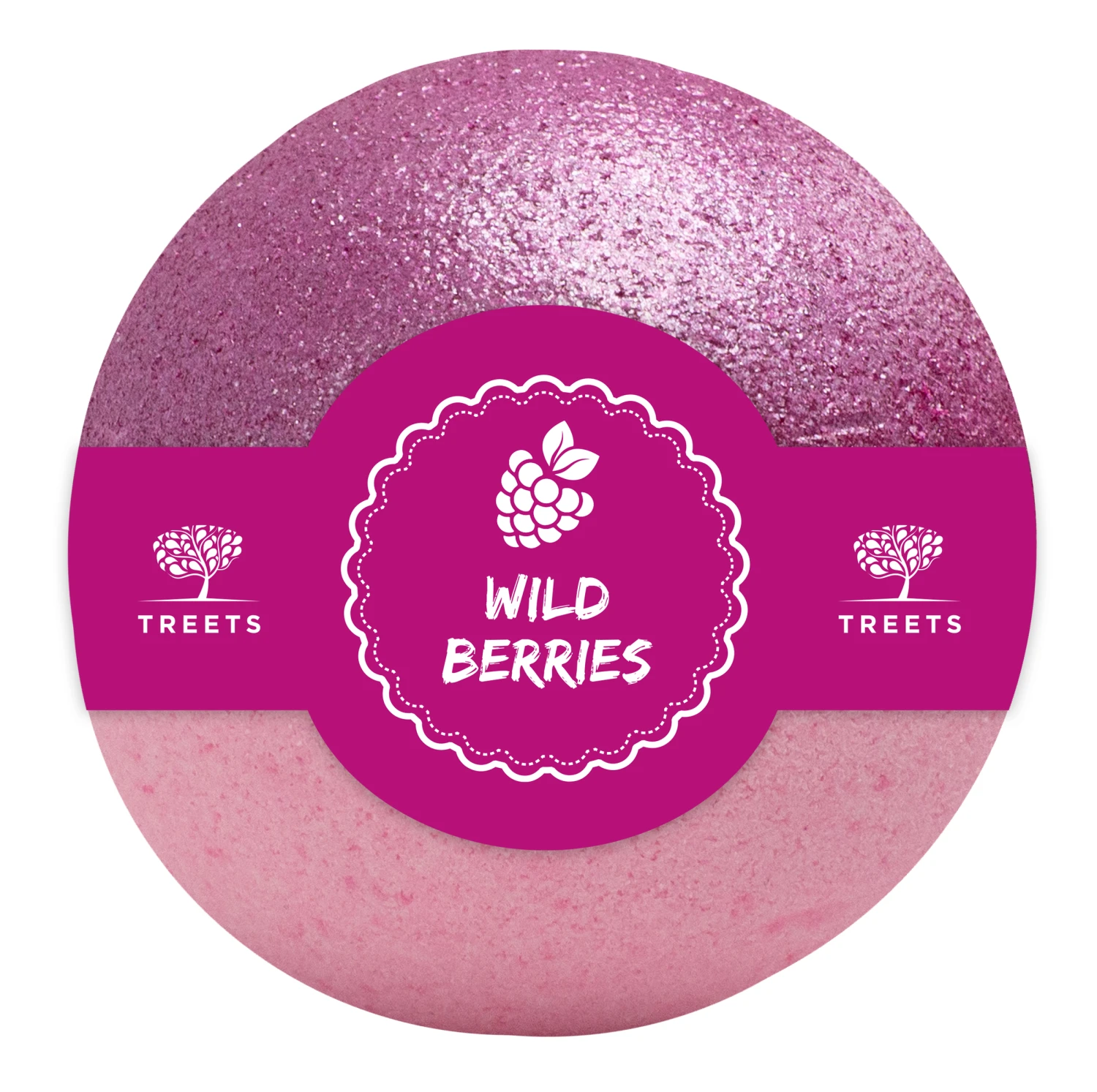 Badekugel Glitzer Wild Berries