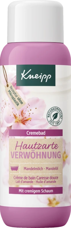 Cremebad Hautzarte Verwöhnung