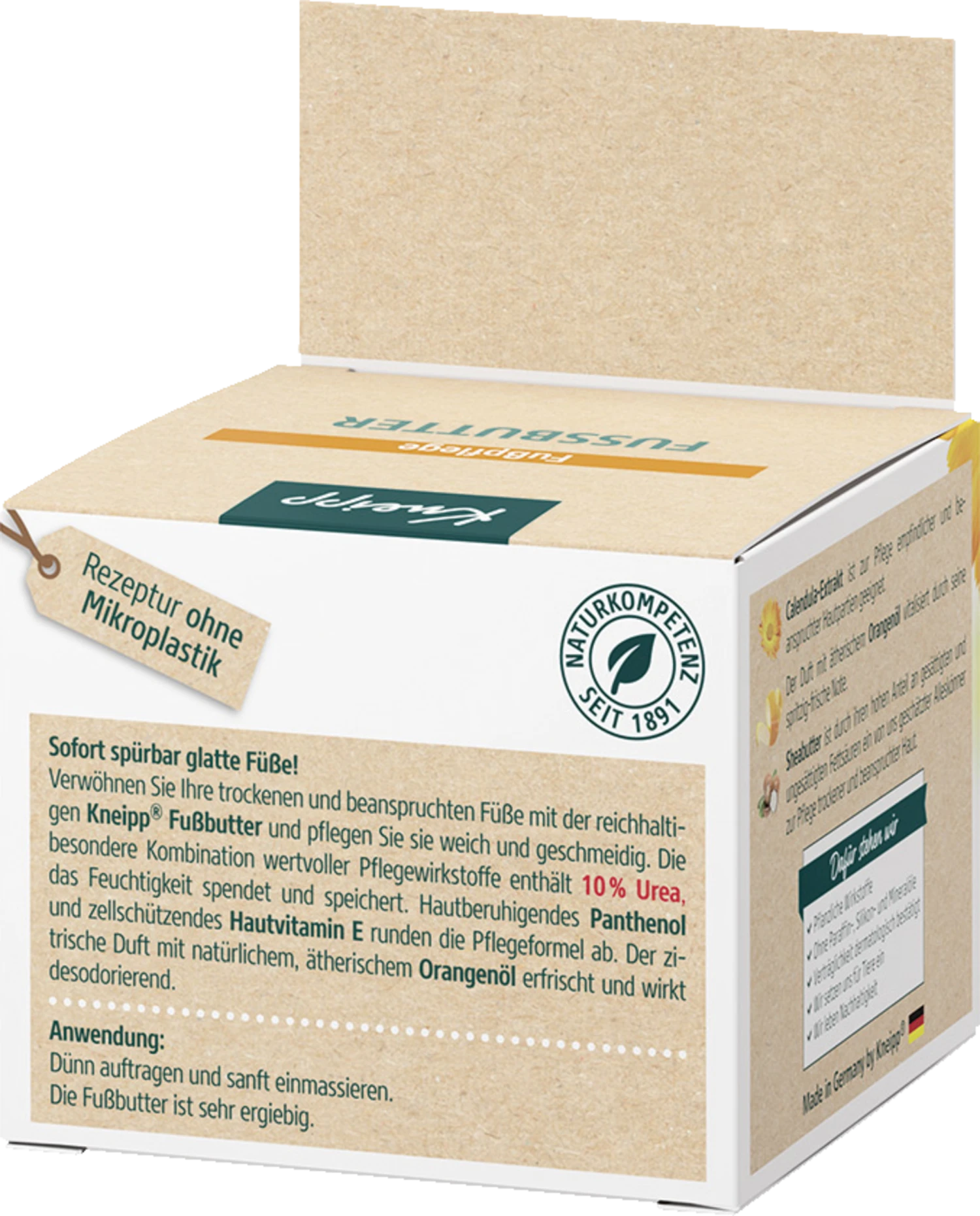 Fussbutter Calendula & Orangenöl