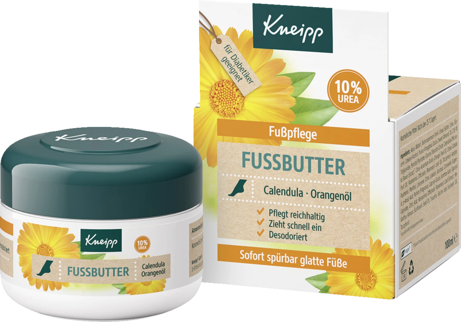 Fussbutter Calendula & Orangenöl