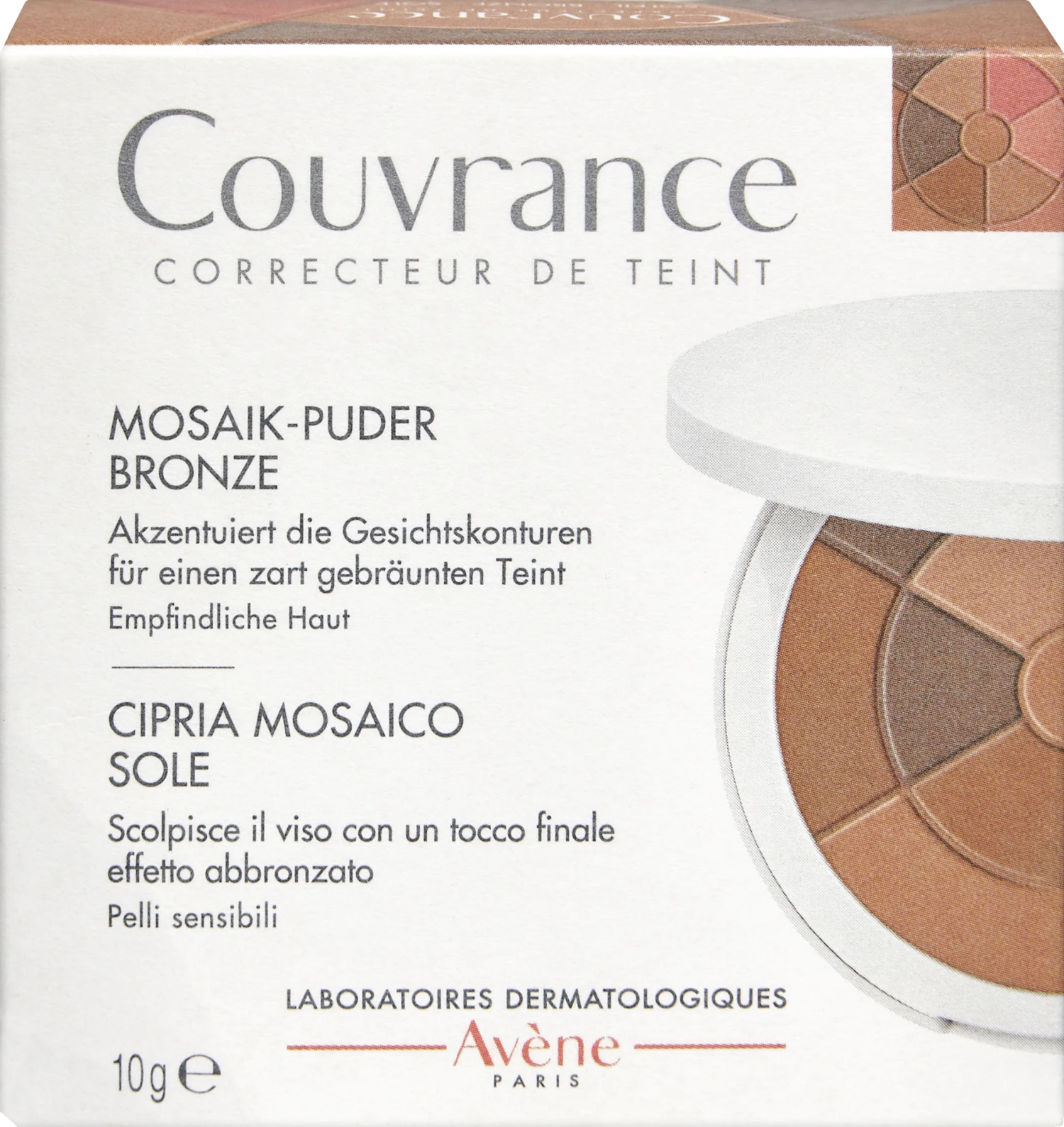 Couvrance Mosaik-Puder Bronze