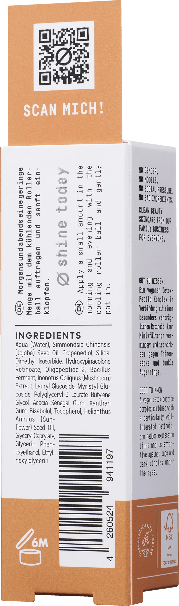 shine today Retinol Augen Roll-On