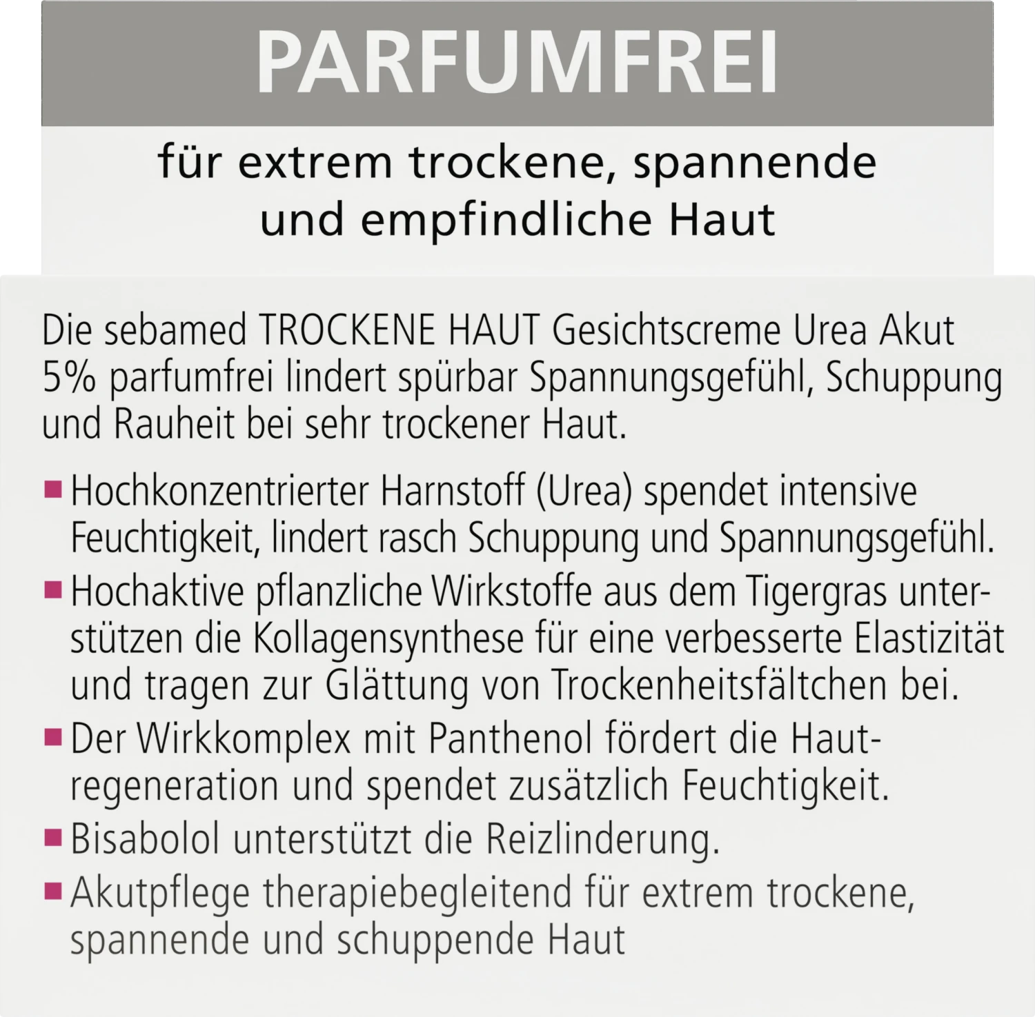 Gesichtscreme parfumfrei