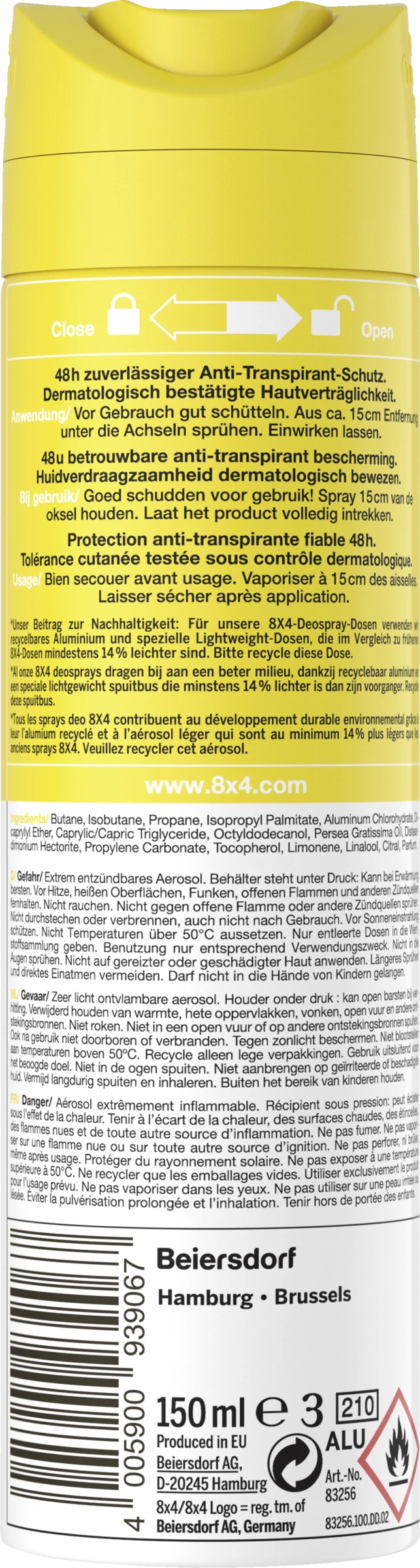 Anti-Transpirant Spray N°16 Splashy Citrus