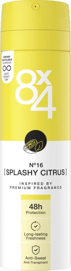 Anti-Transpirant Spray N°16 Splashy Citrus