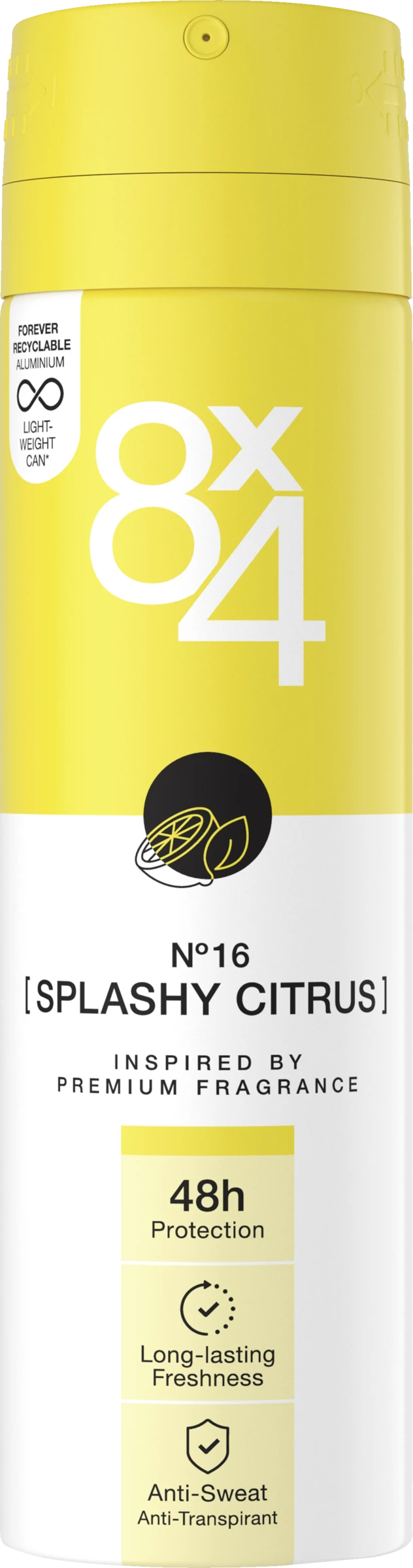 Anti-Transpirant Spray N°16 Splashy Citrus