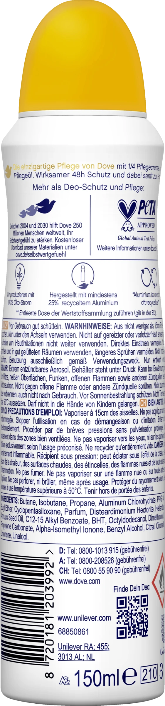 go fresh Deo Spray Passionsfrucht- und Zitronengrasduft