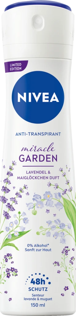 NIVEA Anti-Transpirant Spray Miracle Garden Lavendel