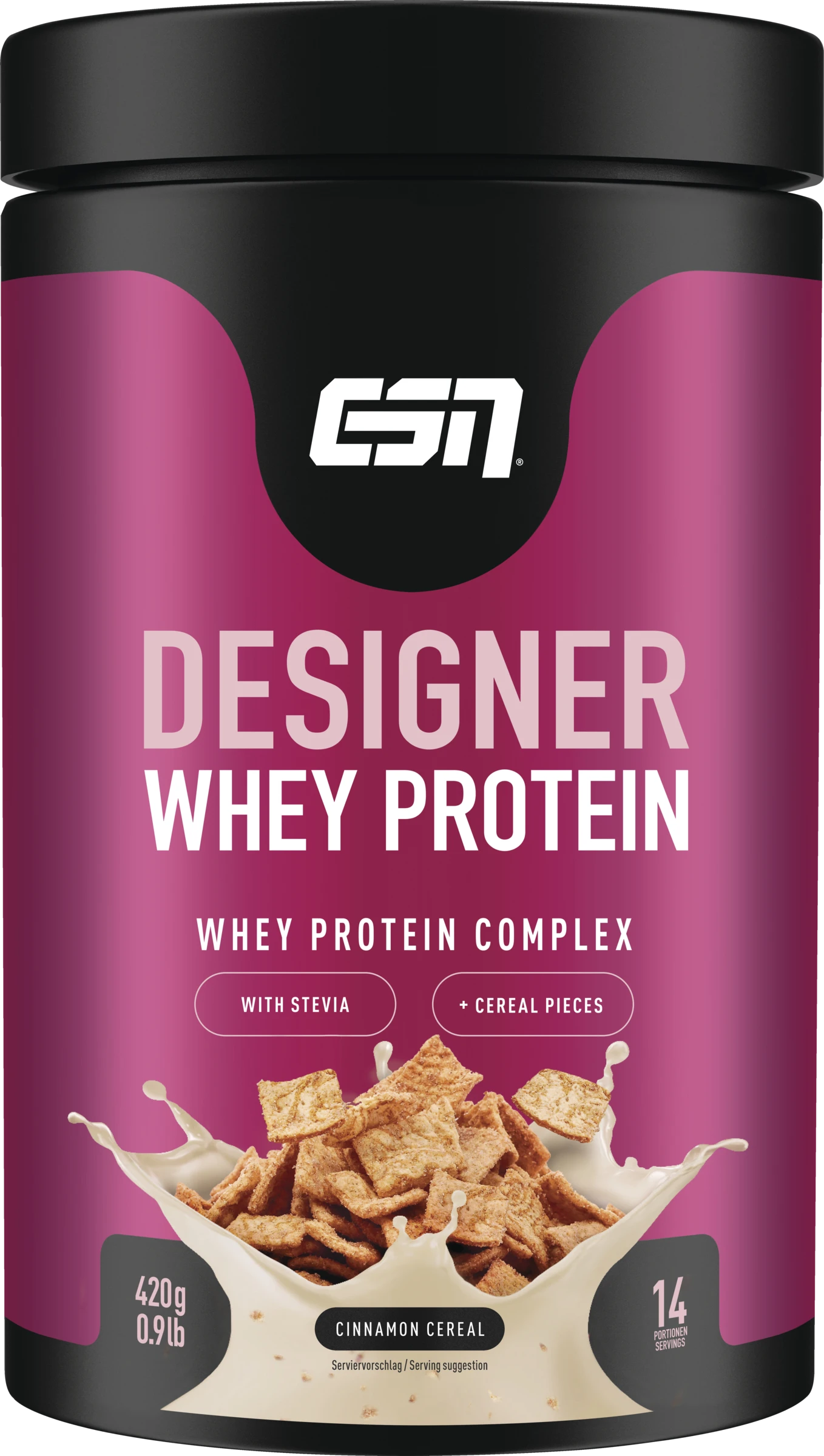 Designer Whey Protein Cinnamon Cereal