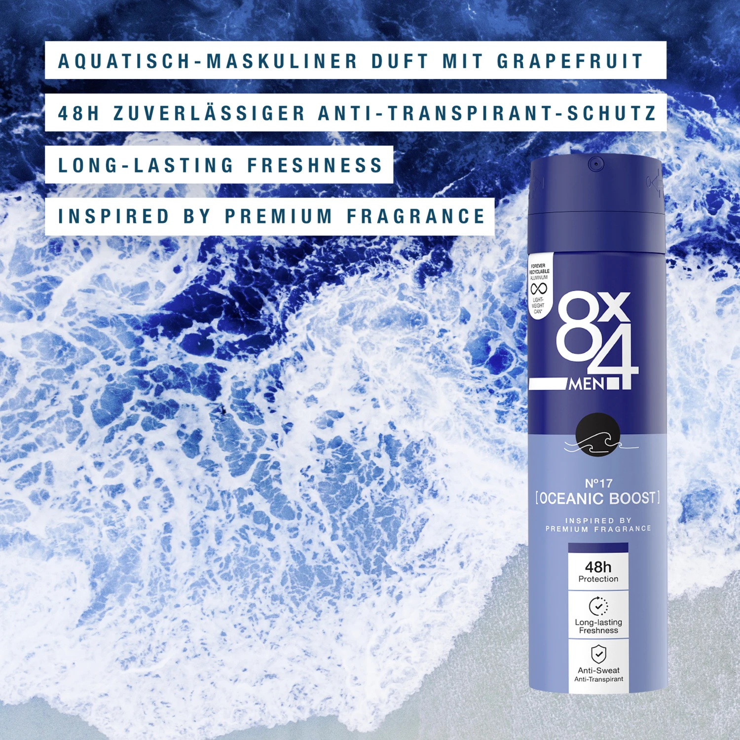 Anti-Transpirant Spray N°17 Oceanic Boost