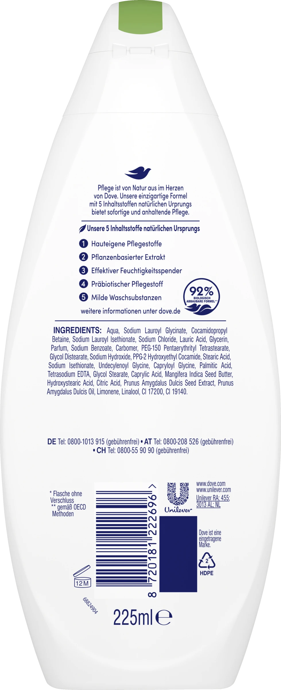 Pflegedusche Care by Nature Belebend