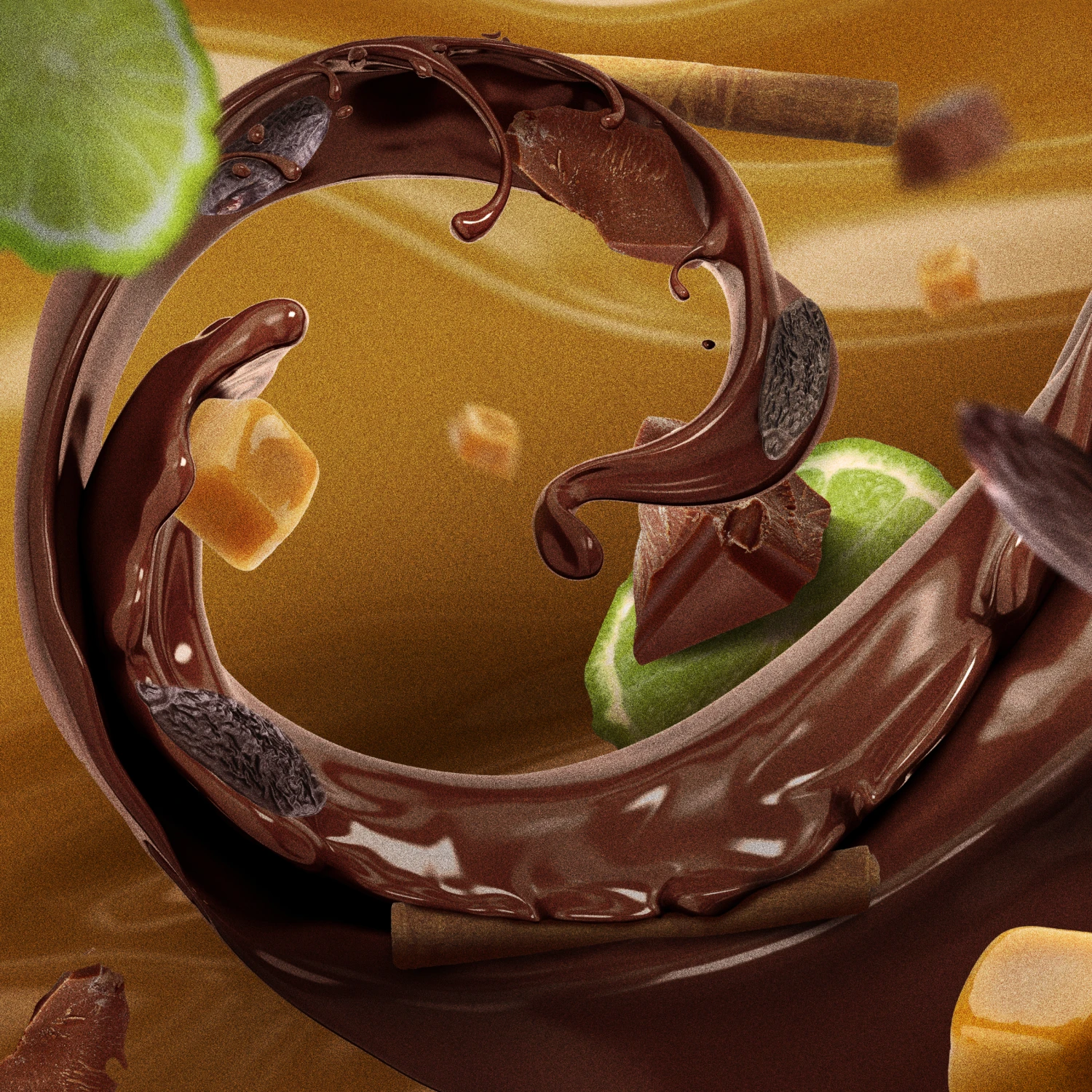 Deo & Body Spray Gold Caramel Billionaire Magnum