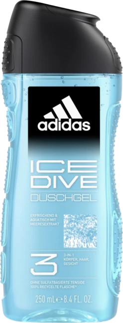 ADIDAS Ice Dive 3-in1 Duschgel