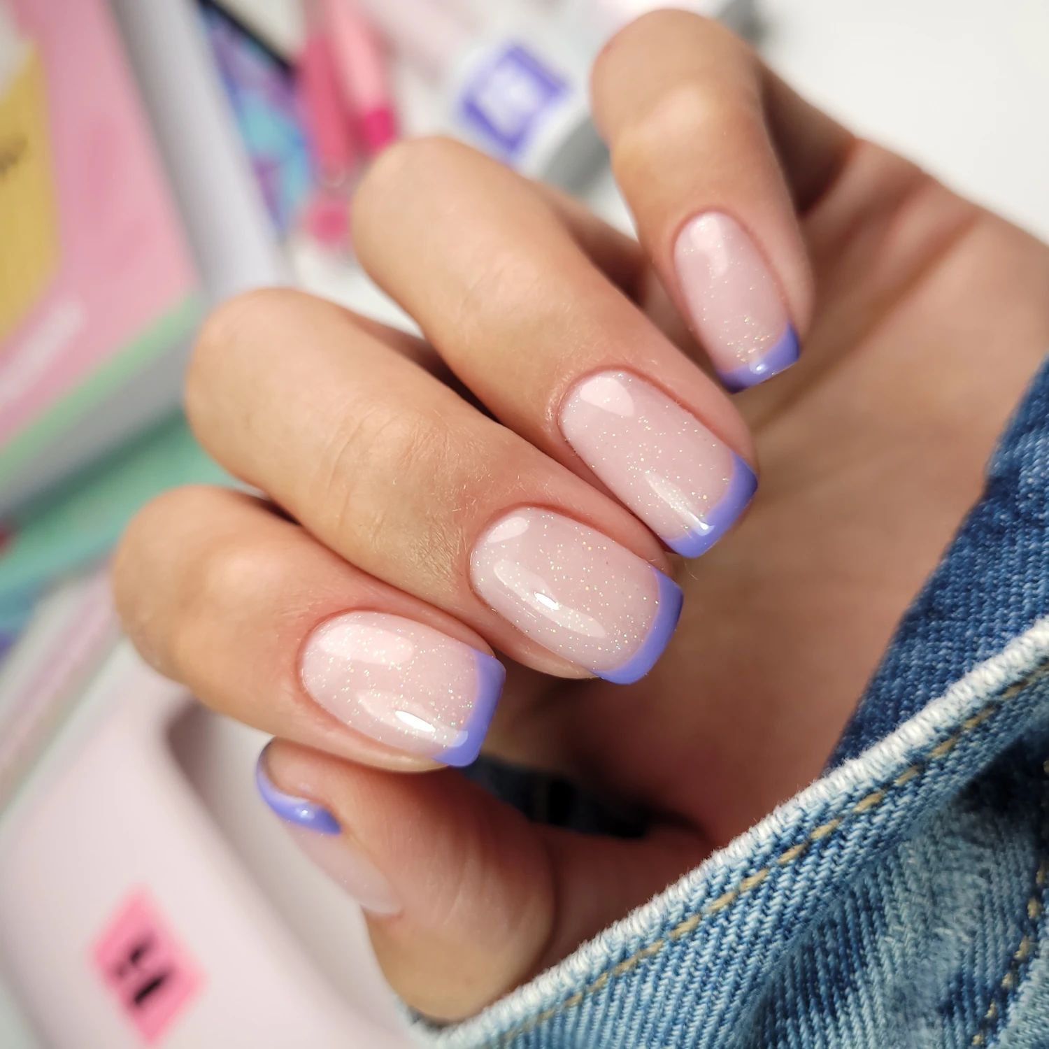 #131 hi hybrid UV Nagellack Shiny Ballet Pink