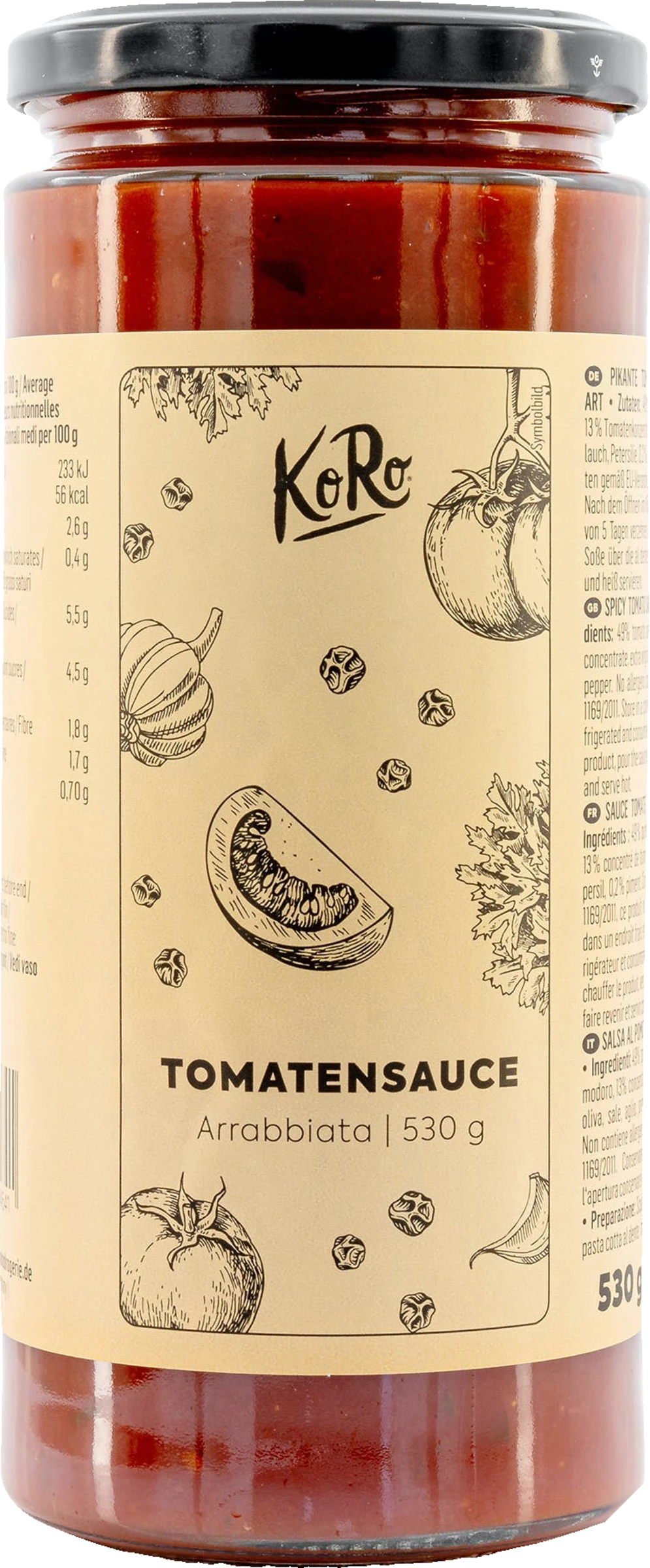 Tomatensoße Arrabbiata