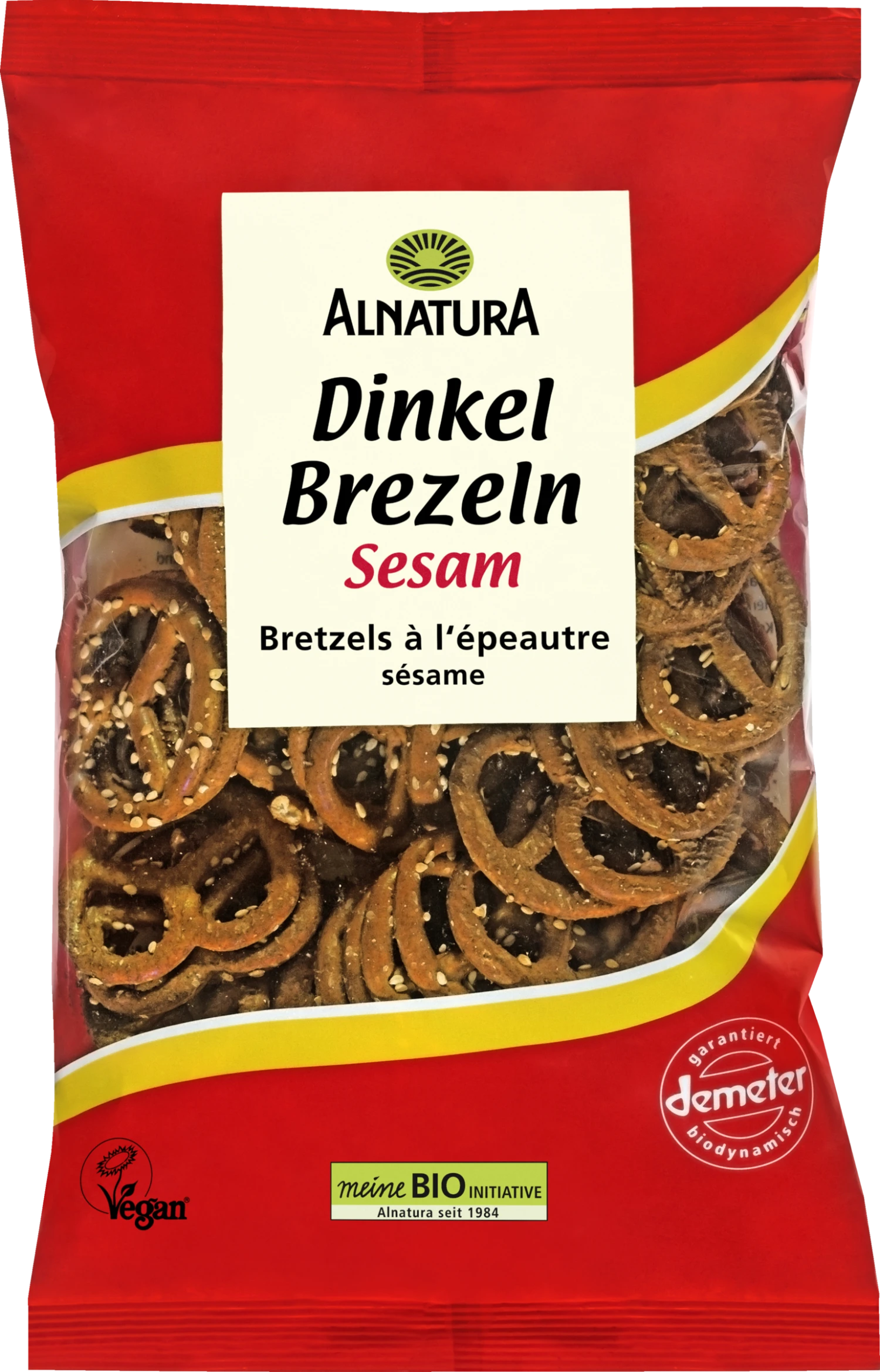 Bio Dinkel Brezeln Sesam