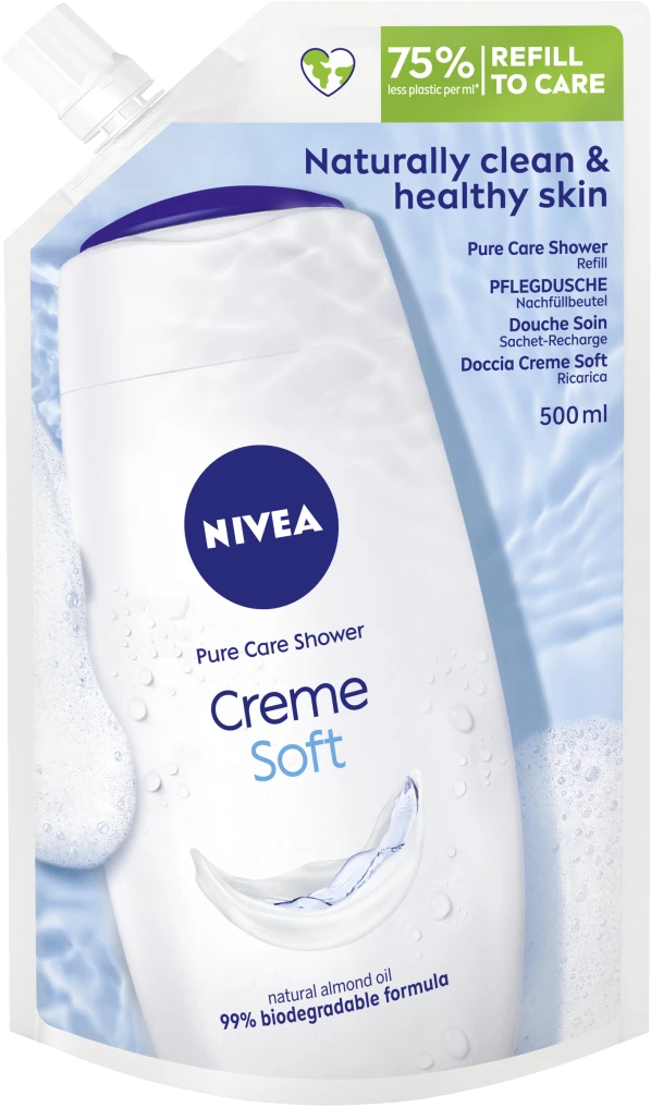 NIVEA Pflegedusche Creme Soft Nachfüllbeutel