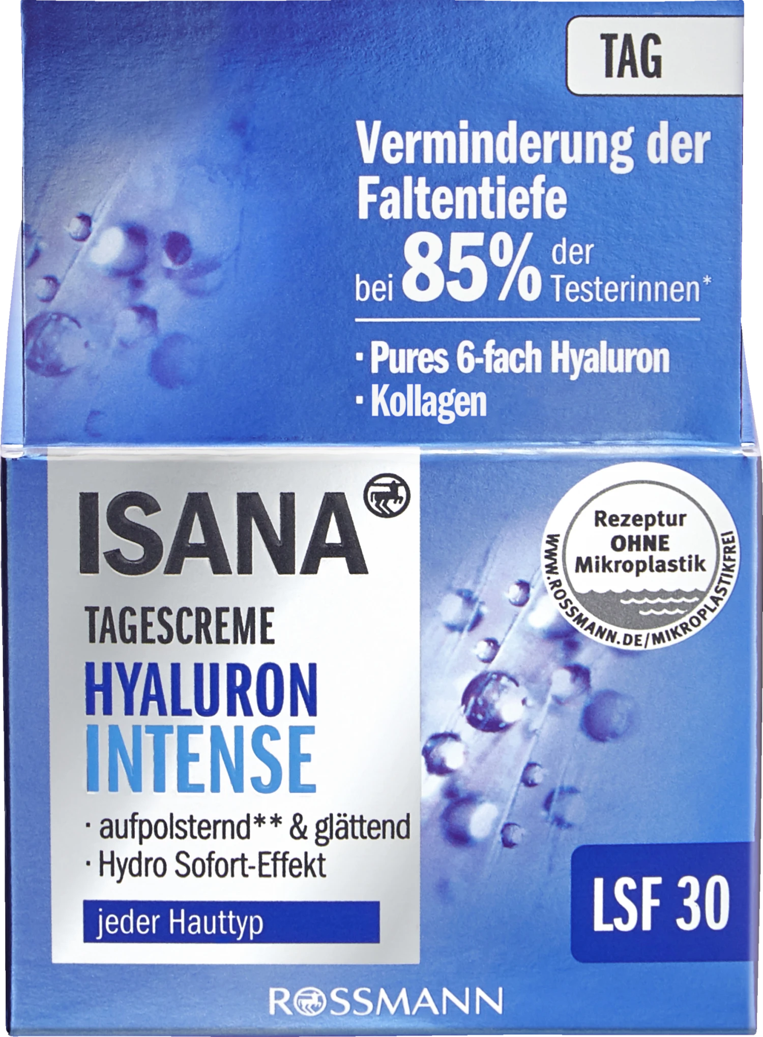 Hyaluron Intense Tagescreme LSF 30